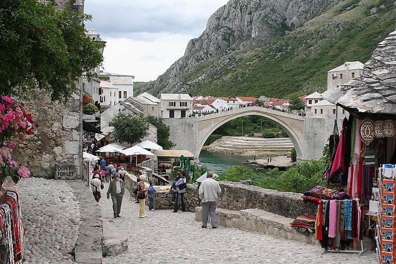 Aine Apartman - Old Bridge โมสตาร์ ภายนอก รูปภาพ